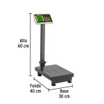 Báscula electrónica de plataforma 100Kg Pretul 2